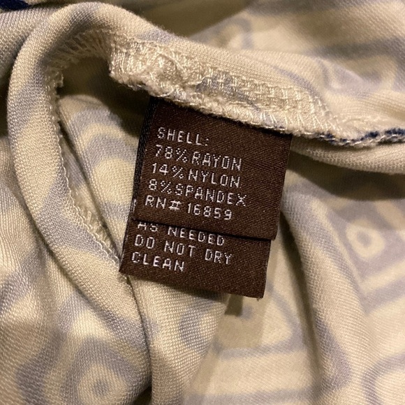 J. McLaughlin Devon Dress Sleeveless Diamond Print Size Small - Picture 7 of 10